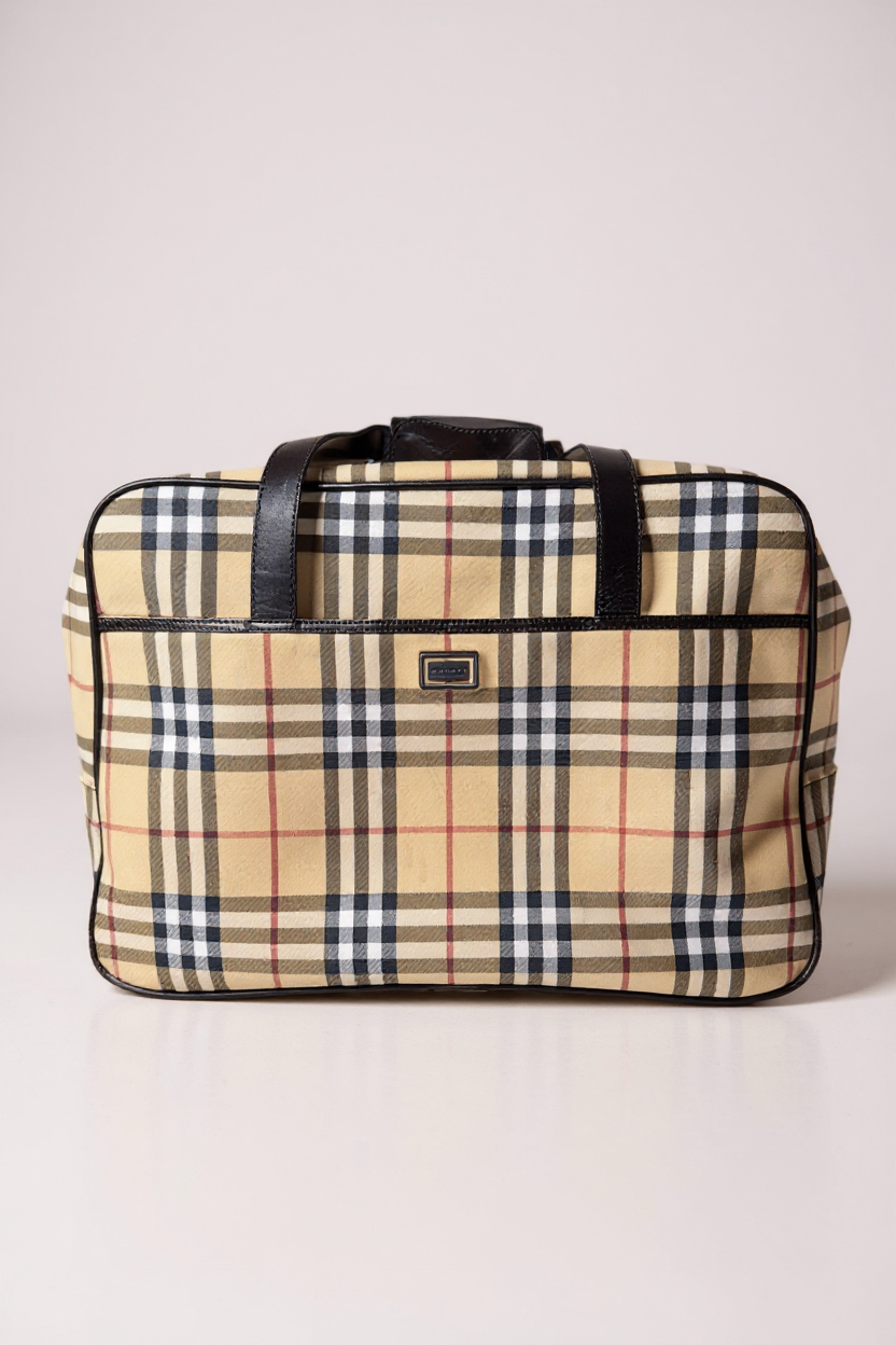 Burberry Nova Check Holdall Bag