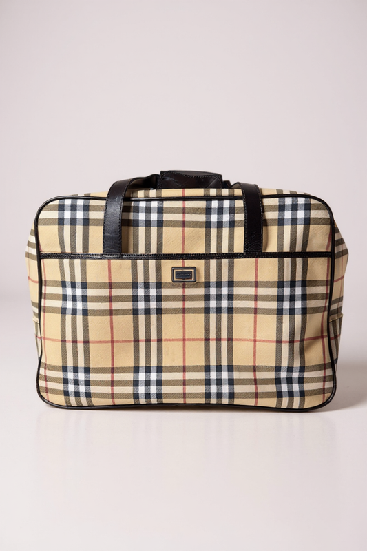 Burberry Nova Check Holdall Bag