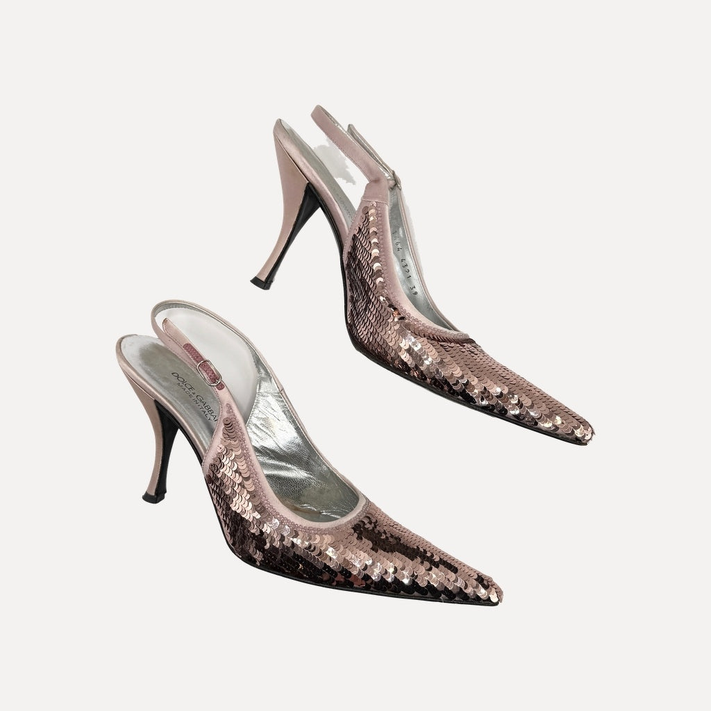 Dolce & Gabbana Pink Heels