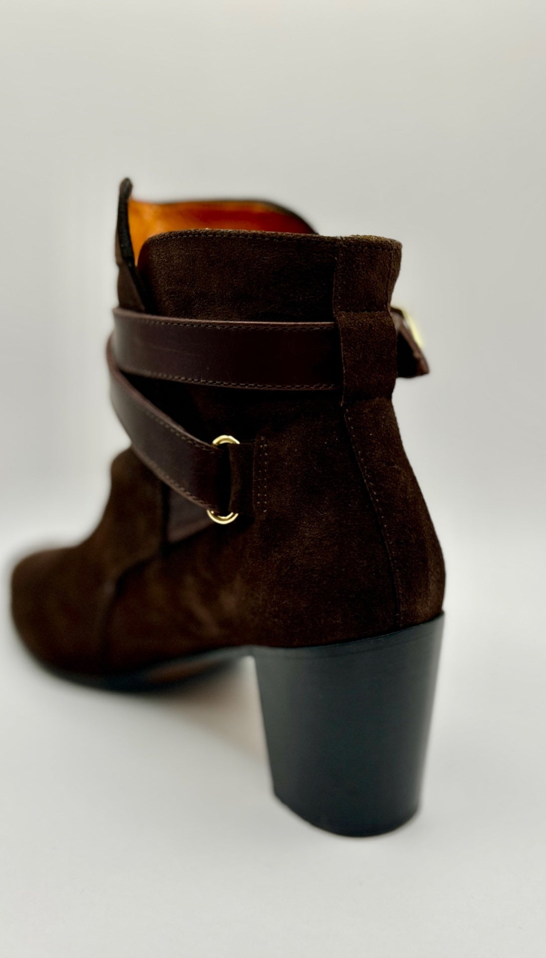 Fairfax & Favor Brown Suede Ankle Boots
