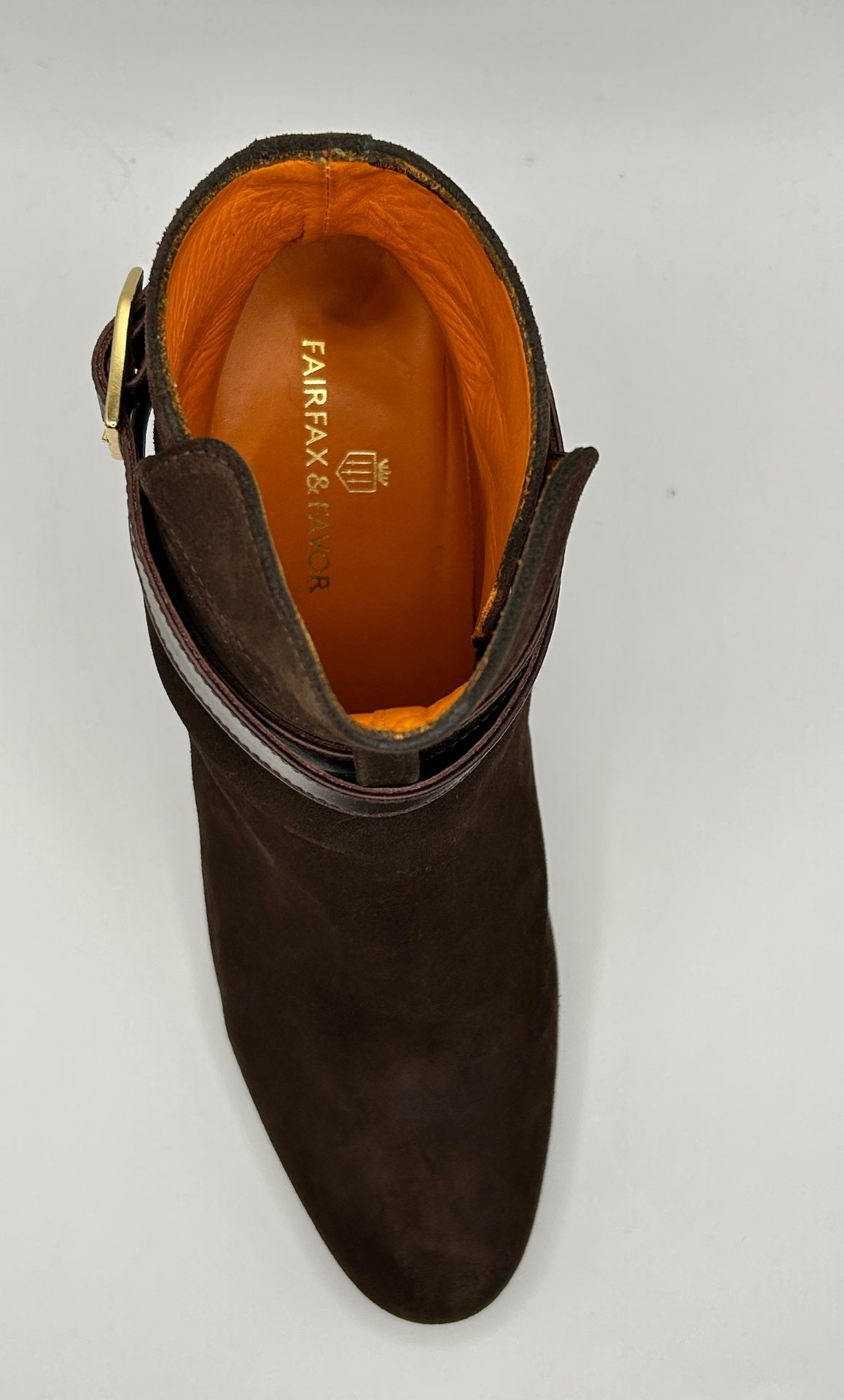 Fairfax & Favor Brown Suede Ankle Boots