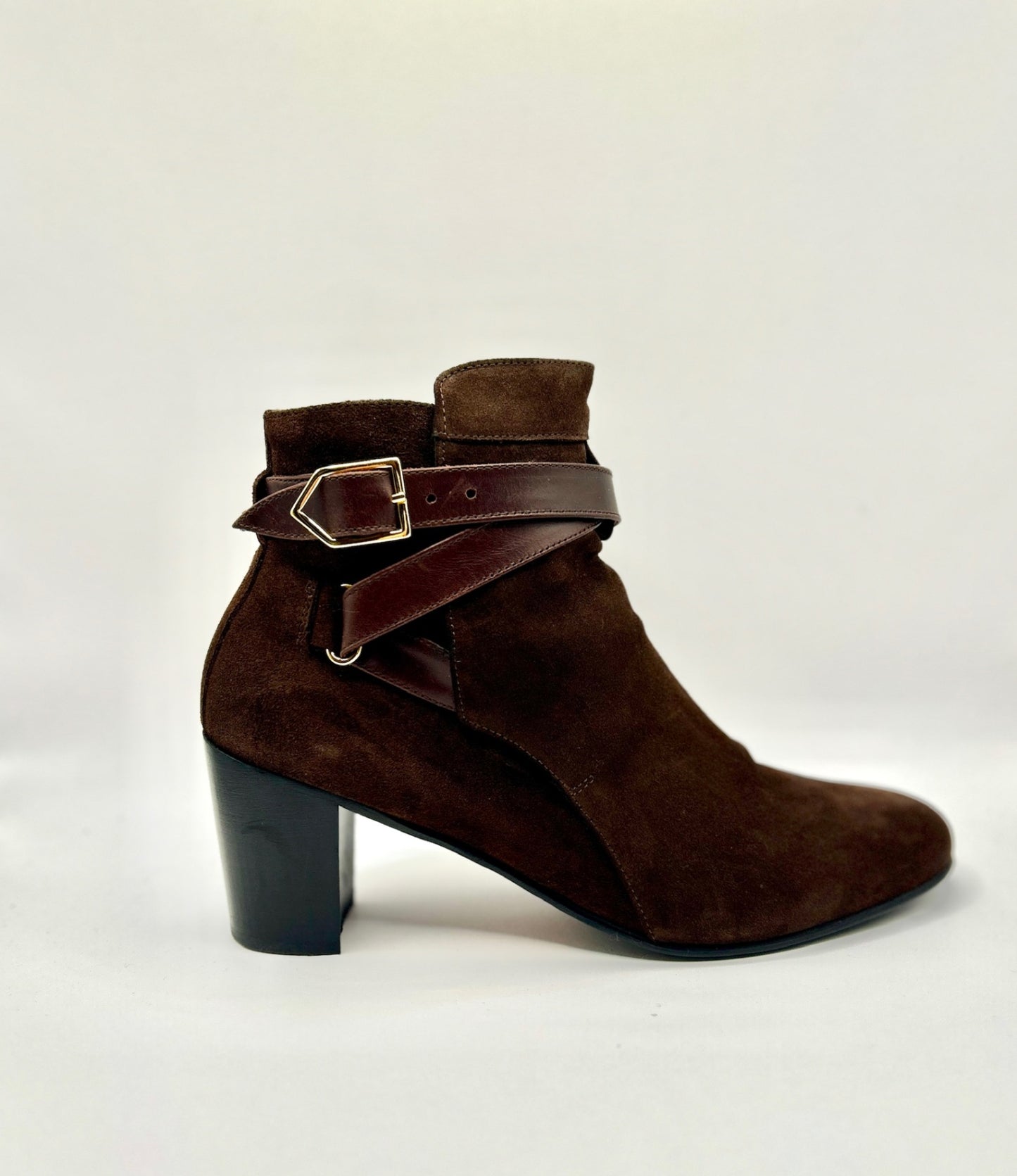 Fairfax & Favor Brown Suede Ankle Boots