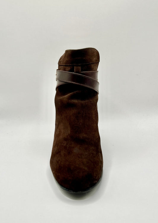 Fairfax & Favor Brown Suede Ankle Boots