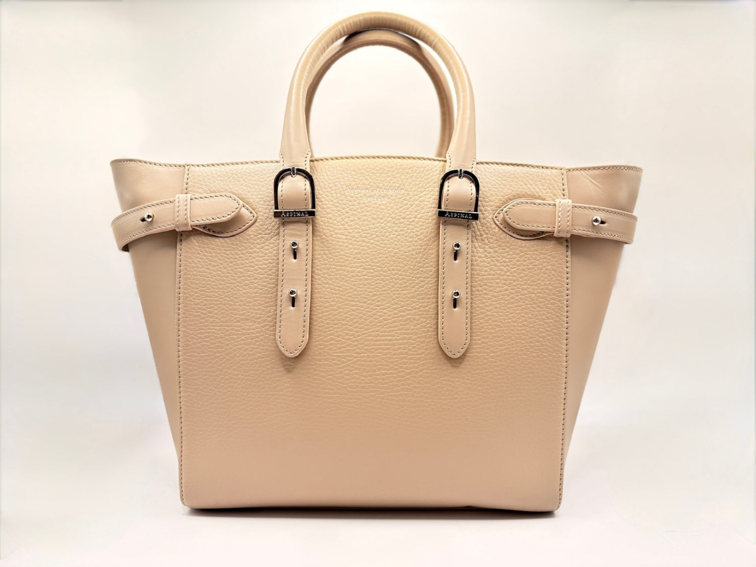 Aspinal of London Beige Bag